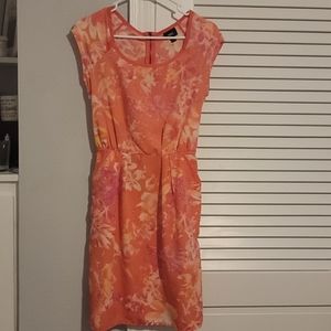 Peach dress xs